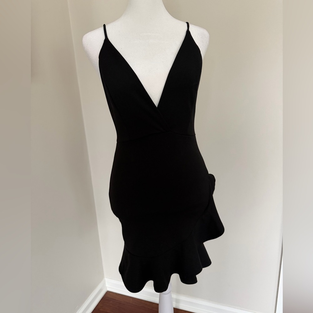 Elegant Black Women's Dress